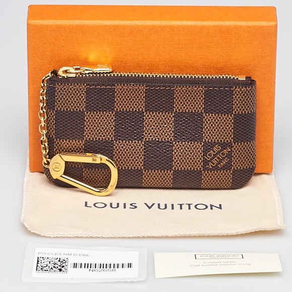 🌟 New key cles ebene damier Louis Vuitton